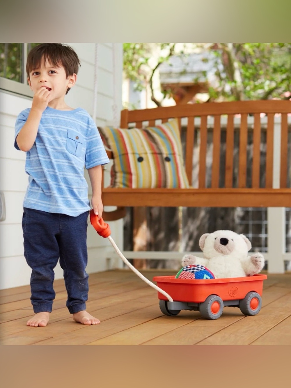 Green Toys Wagon